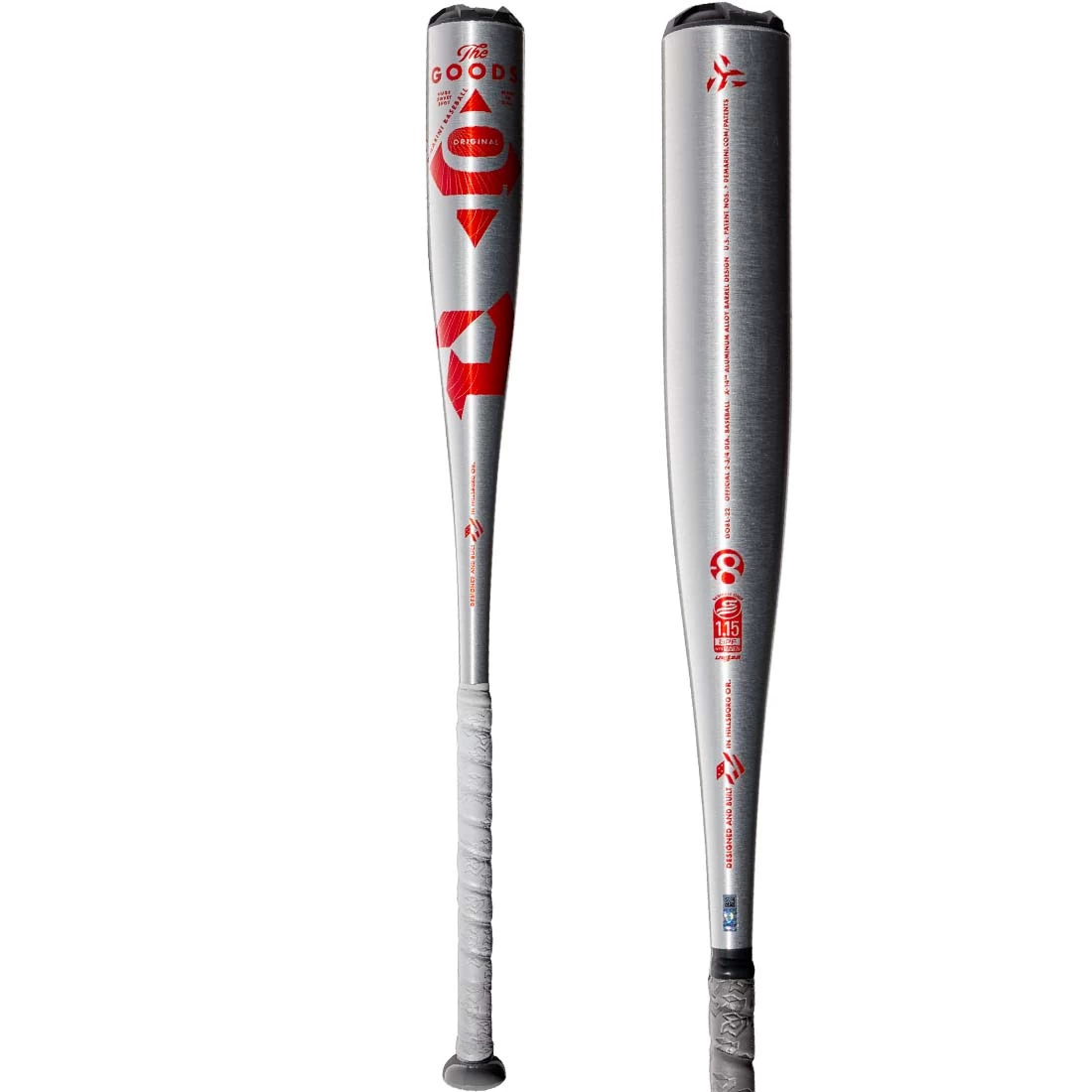 2022 DeMarini The Goods One Piece (-8) USSSA Baseball Bat: WTDXGO8-22 1 2022 DeMarini The Goods One Piece (-8) USSSA Baseball Bat: WTDXGO8-22