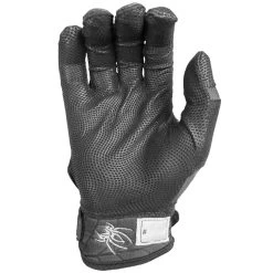 2023 Spiderz Pro Model Batting Gloves: Black/White -Baseball Supply Store 2023SpiderzProModelBattingGloves Black White 2