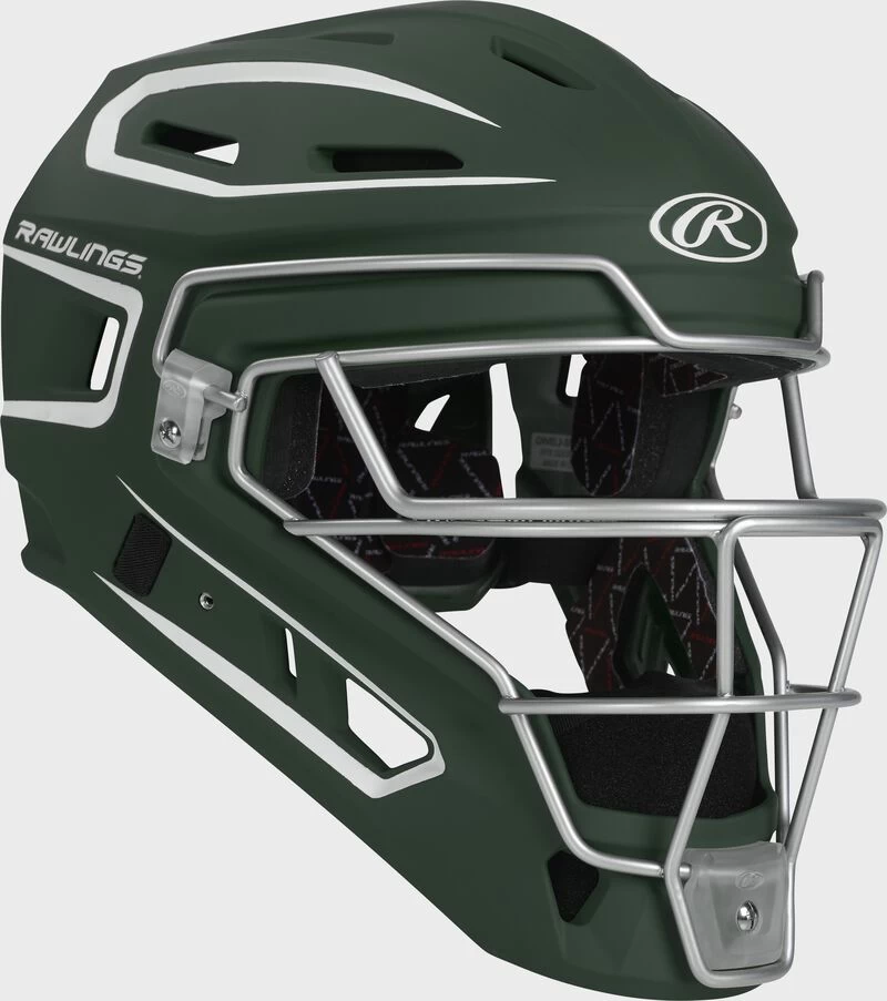 Rawlings Youth Dark Green/White VELO 2.0 Catcher's Gear Box Set: CSV2Y-DG / W 2 Rawlings Youth Dark Green/White VELO 2.0 Catcher's Gear Box Set: CSV2Y-DG / W - Image 2