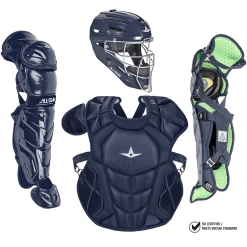 All-Star S7 Axis Elite (Ages 12-16) Solid Catcher's Kit NOCSAE Approved: CKCC1216S7XS 7 All-Star S7 Axis Elite (Ages 12-16) Solid Catcher's Kit NOCSAE Approved: CKCC1216S7XS -Baseball Supply Store CKCC1216S7X SNA WEB