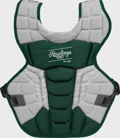 Rawlings Youth Dark Green/White VELO 2.0 Catcher's Gear Box Set: CSV2Y-DG / W 6 Rawlings Youth Dark Green/White VELO 2.0 Catcher's Gear Box Set: CSV2Y-DG / W -Baseball Supply Store CPV2N W DG 1