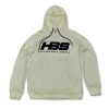 Headbanger Sports Performance Fleece Line Hoodie W/ Kangaroo Pocket: Cream