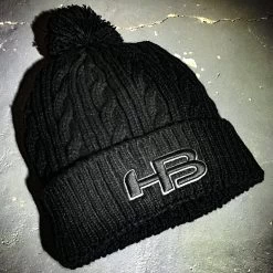 HB Sports Woven Knit Winter Hat (Beanie) -Baseball Supply Store IMG 0901