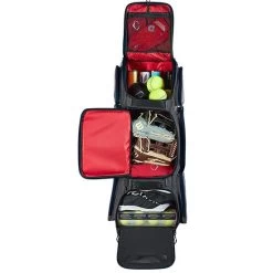 DeMarini Special Ops Front Line Wheeled Roller Bag: WB57109 -Baseball Supply Store InsideViewofFrontLIneRollerWB57109