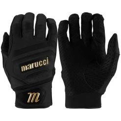 Marucci Sports PITTARDS Reserve Adult Batting Gloves (Multiple Colors): MBGPTRSV2 -Baseball Supply Store Marucci Pittards Black MBGPTRSV2 BK
