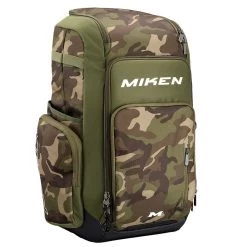 Miken Deluxe Slowpitch Backpack: MBA004 -Baseball Supply Store MikenDeluxeSlowpitchBackpack MBA004 CAMO