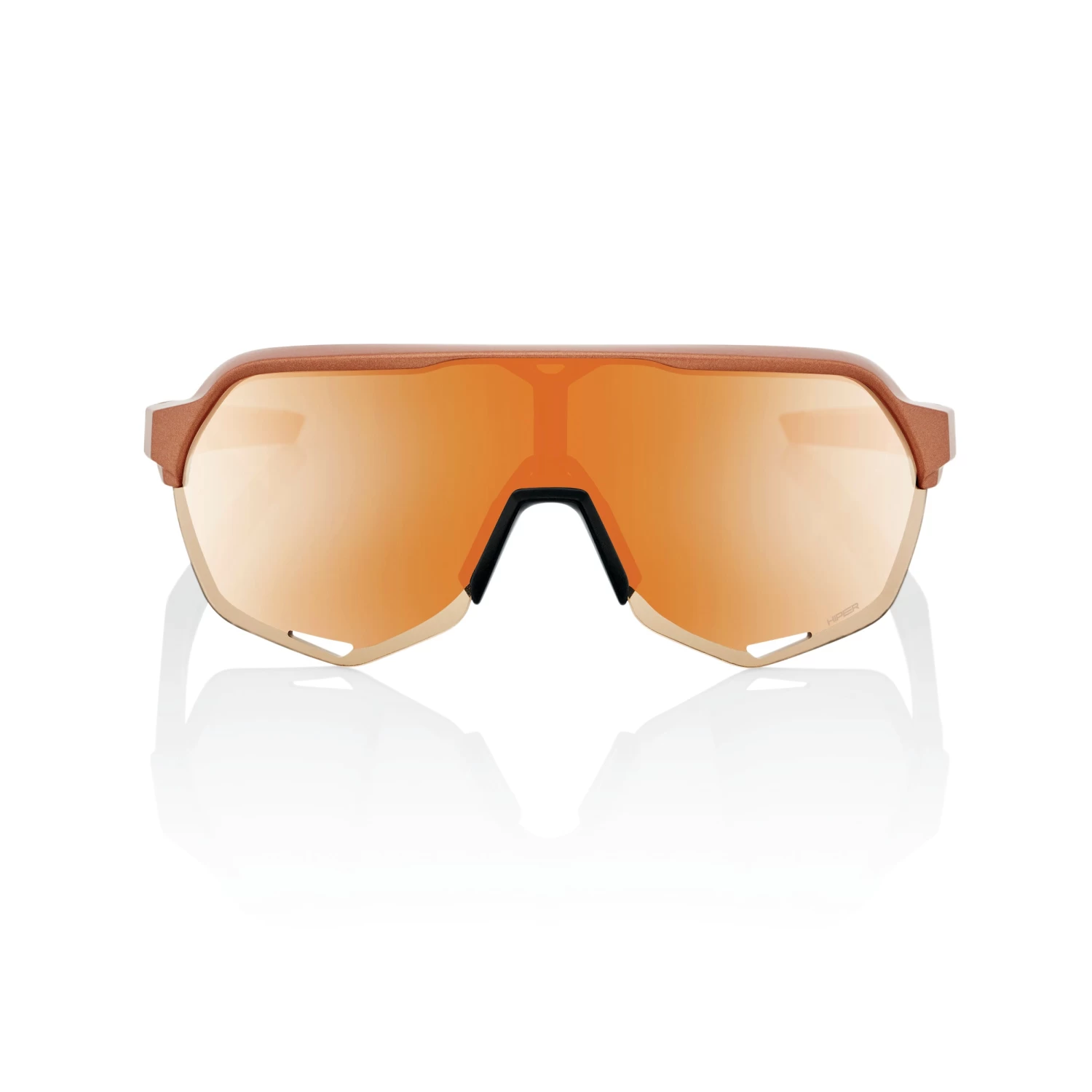 100% S2 Sunglasses Matte Copper Chromium - HiPER Copper Mirror Lens 2 100% S2 Sunglasses Matte Copper Chromium - HiPER Copper Mirror Lens - Image 2