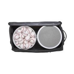 Wilson Coaches Ball Bucket Roller Bag: WB5710701 -Baseball Supply Store WB5710701 7 Wilson Ball Bucket Bag Black Detail.png.cq5dam.web .1200.1200