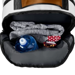 Wilson A2000 Backpack: WB57180 -Baseball Supply Store WB5718001 8 Wilson A2000 Lifestyle Backpack Charcoal