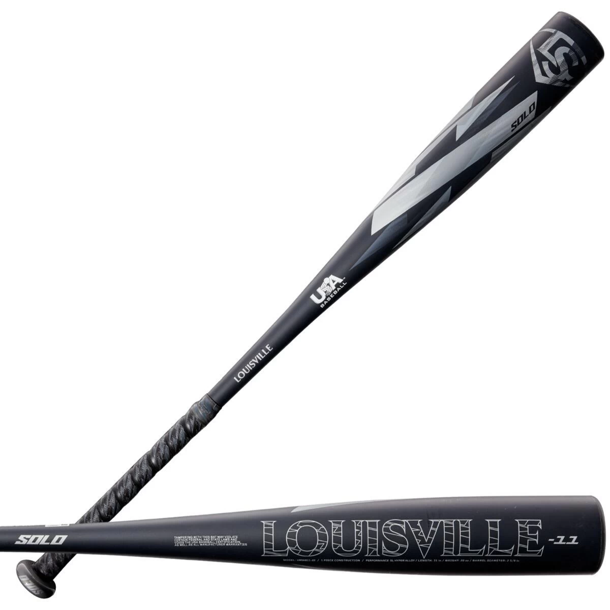 2022 Louisville Slugger Solo (-11) USA Baseball Bat: WBL2537010 2 2022 Louisville Slugger Solo (-11) USA Baseball Bat: WBL2537010 - Image 2