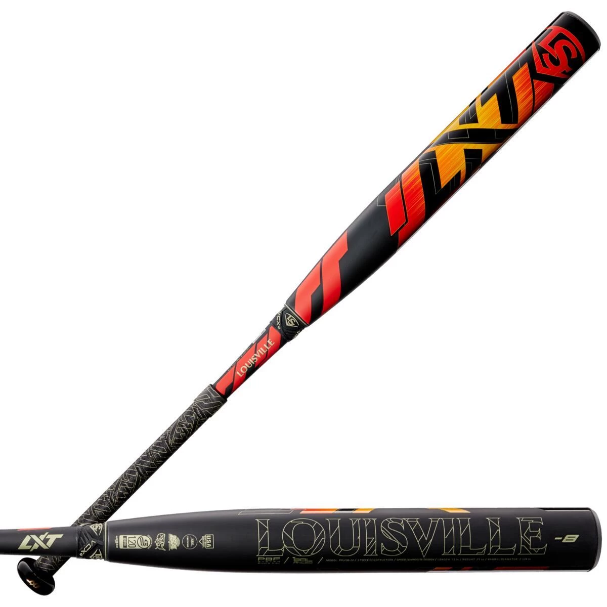 2022 Louisville Slugger LXT (-8) Fastpitch Softball Bat: WBL2545010 2 2022 Louisville Slugger LXT (-8) Fastpitch Softball Bat: WBL2545010 - Image 2