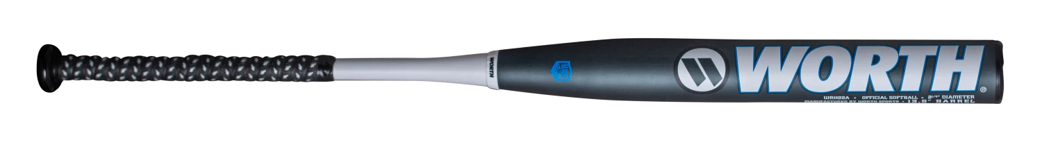 2022 Worth KReCHeR 13.5" XL ASA/USA Slowpitch Softball Bat: WRH22A 2 2022 Worth KReCHeR 13.5" XL ASA/USA Slowpitch Softball Bat: WRH22A - Image 2