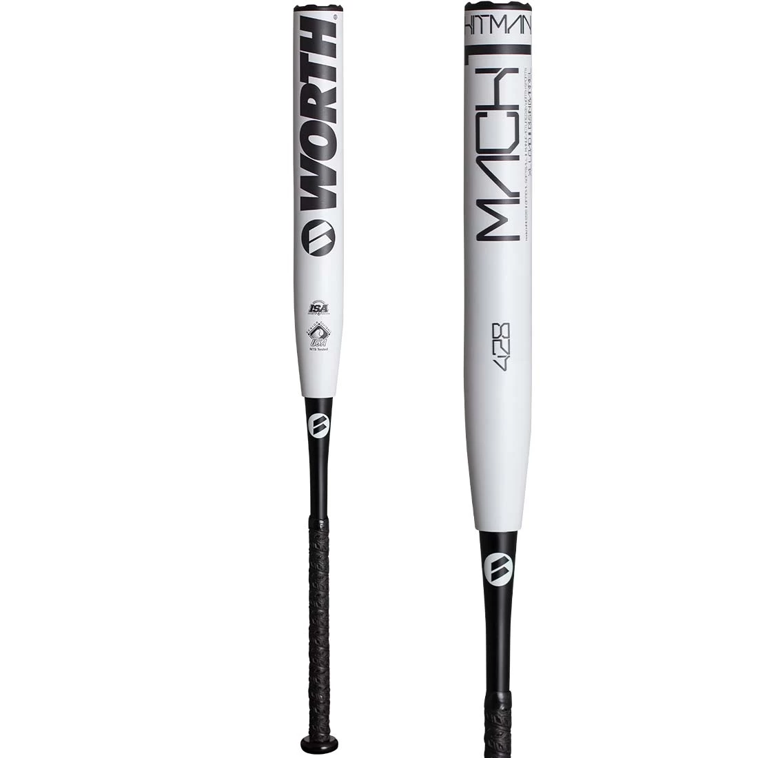 2022 Worth Mach 1 Hitman 13.5" XL SSUSA Senior Slowpitch Softball Bat: WMH22S 1 2022 Worth Mach 1 Hitman 13.5" XL SSUSA Senior Slowpitch Softball Bat: WMH22S